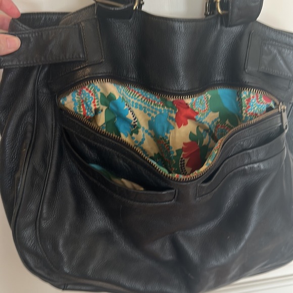 Marc Jacobs black leather tote bag - Picture 5 of 8